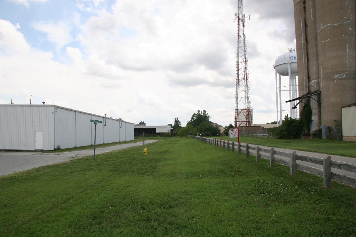 before image of grassy field