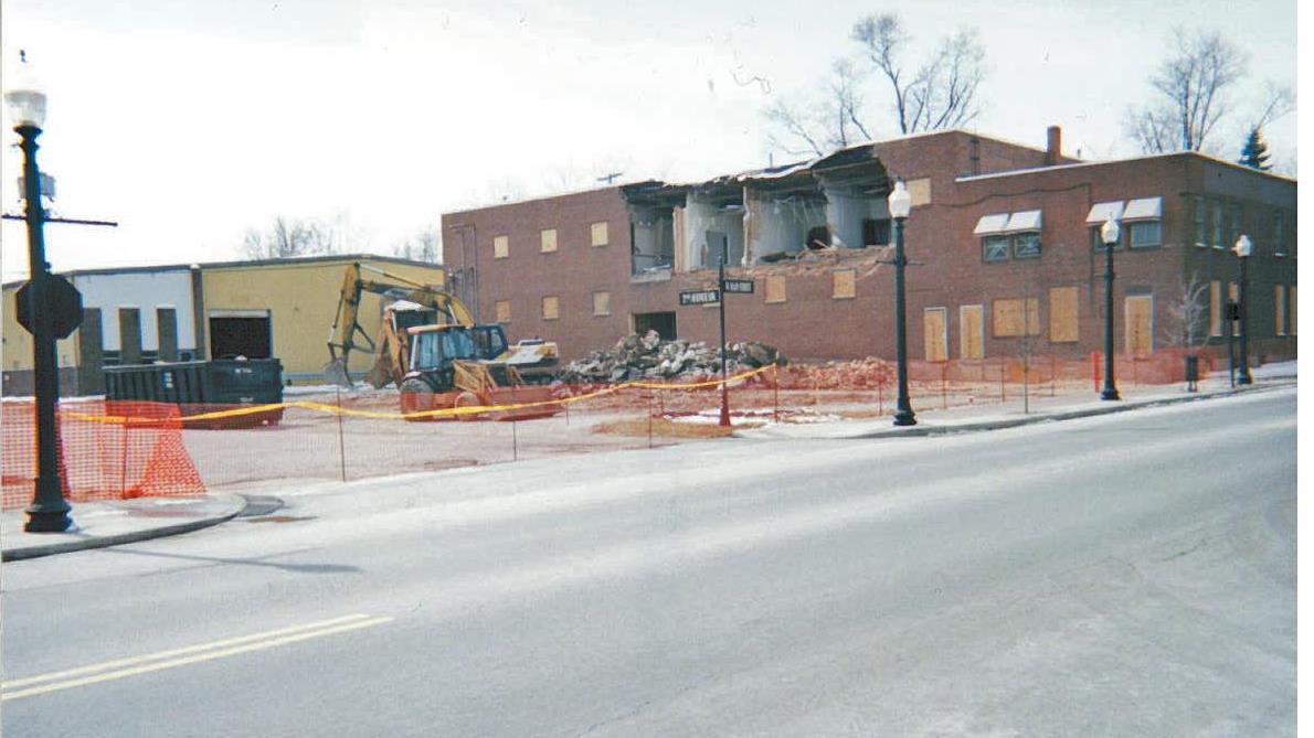 photo of construction in progress