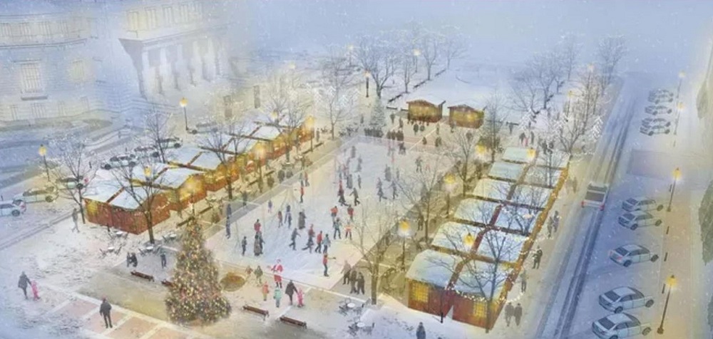 Carmel Christkindlmarkt  - Rendering